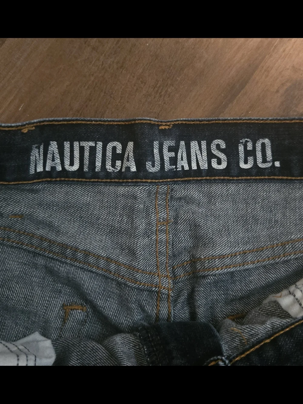 Nautica Men's Relaxed Straight Jeans in Dark Indigo 38x30